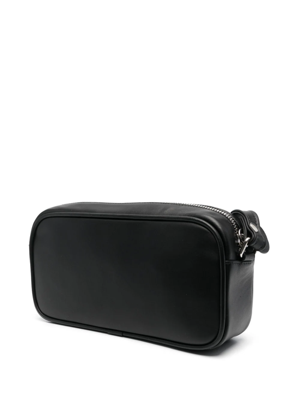 Courreges-Leather-Camera-Baguette-Bag-Black-2