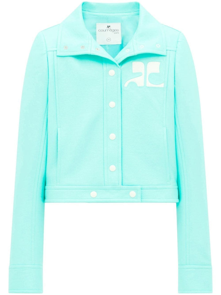 Courreges-Vinyl-Jacket-Reedition-Green-1