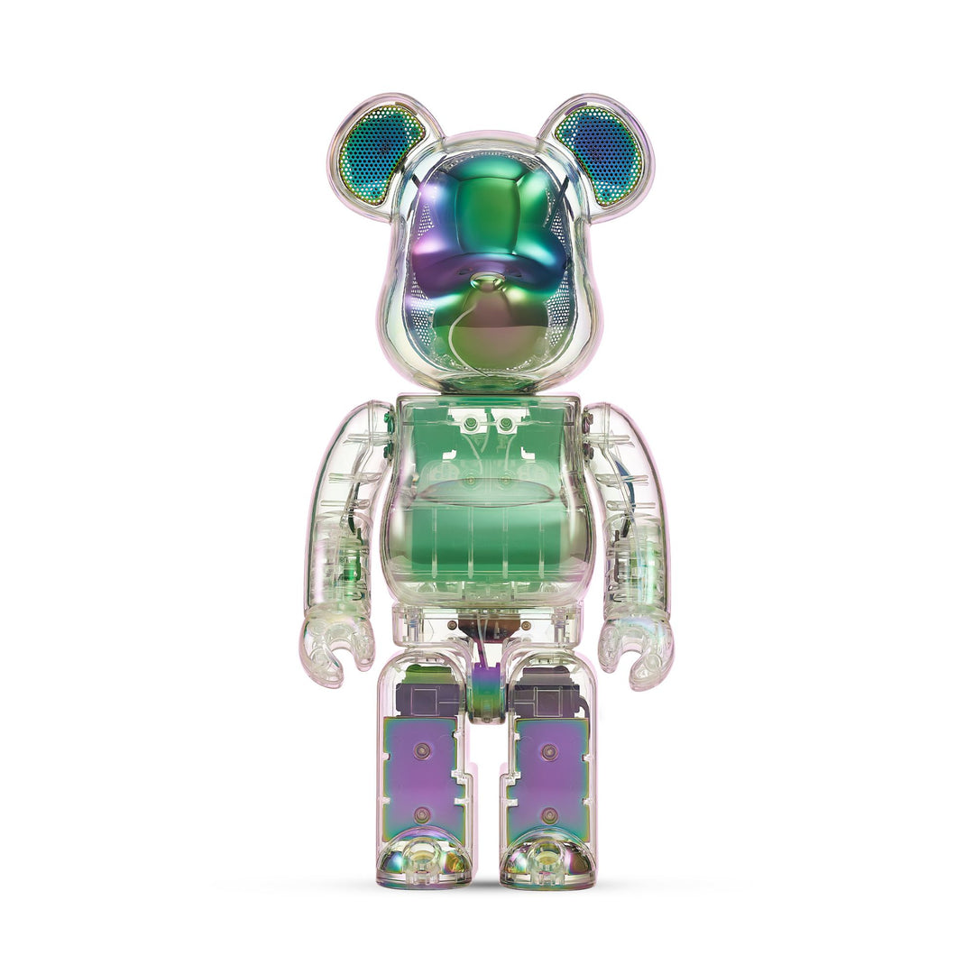 [PRE ORDER] BE@RBRICK AUDIO 400% Portable Bluetooth® Speaker Iridescent Collection Crystal Halo