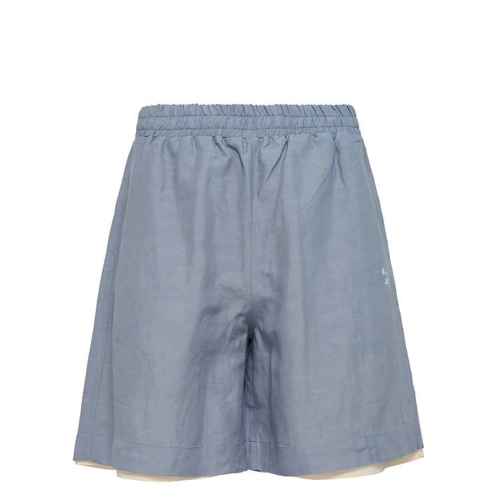 Aster Micro Embroidered Drawstring Shorts