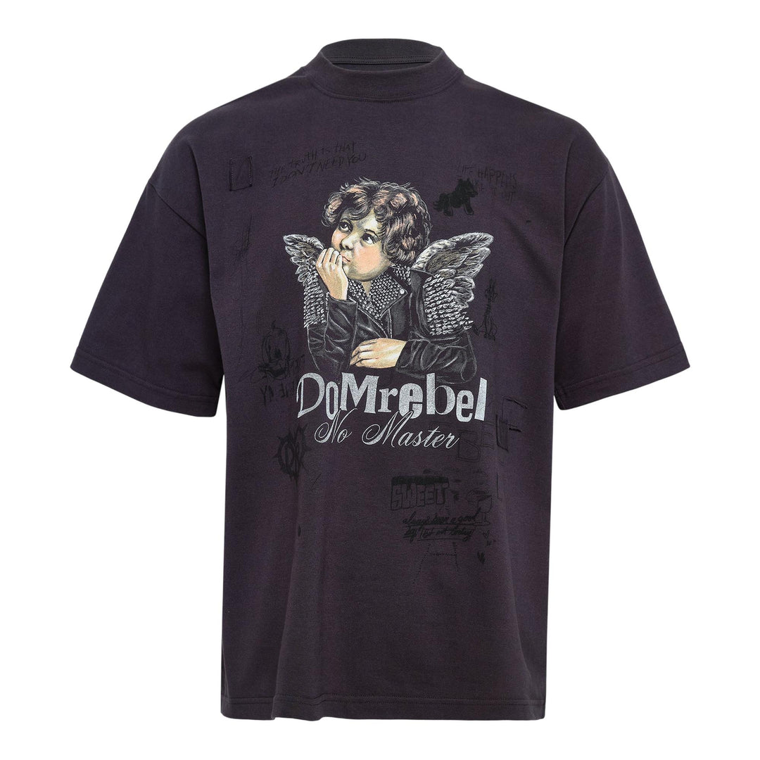 Club21 - DOMREBEL - Lil Reb T-Shirt - TEES - Black