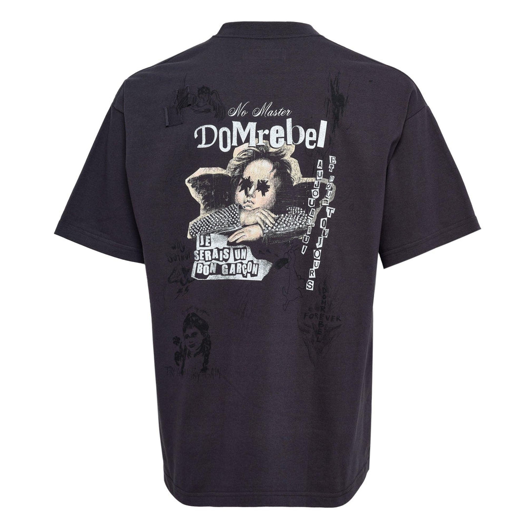 Club21 - DOMREBEL - Lil Reb T-Shirt - TEES - Black