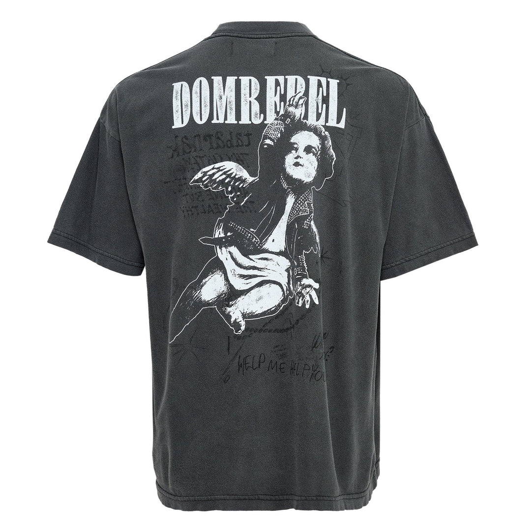Club21 - DOMREBEL - Upward T-Shirt - TEES - Black