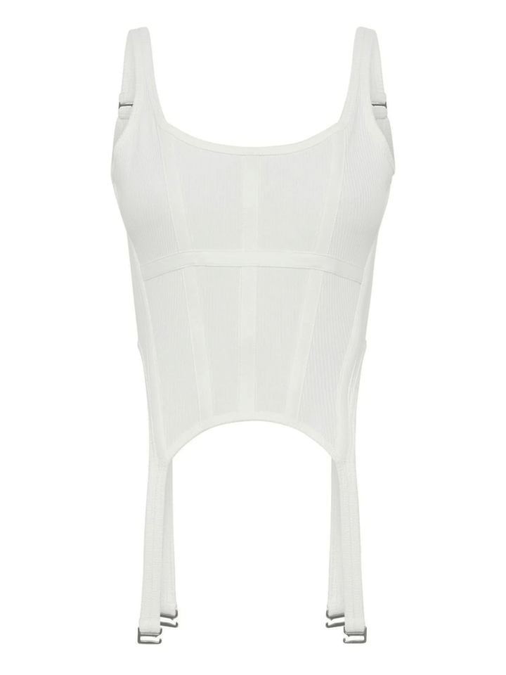 Dion-Lee-Combat-Corset-Tank-White-1