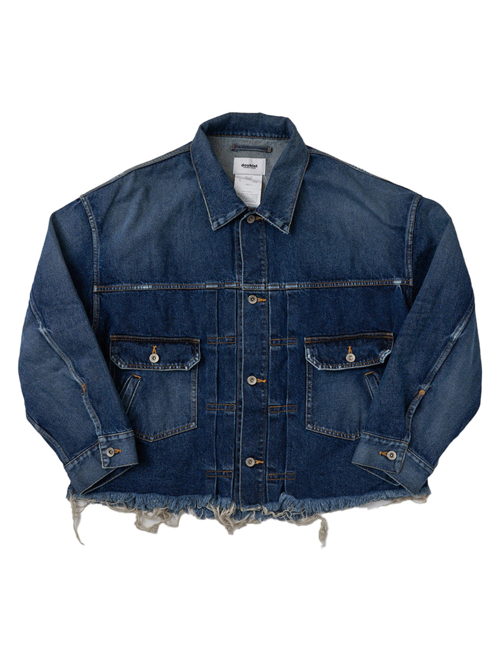 Doublet-Cut-Off-Oversized-Denim-Jacket-Indigo-1