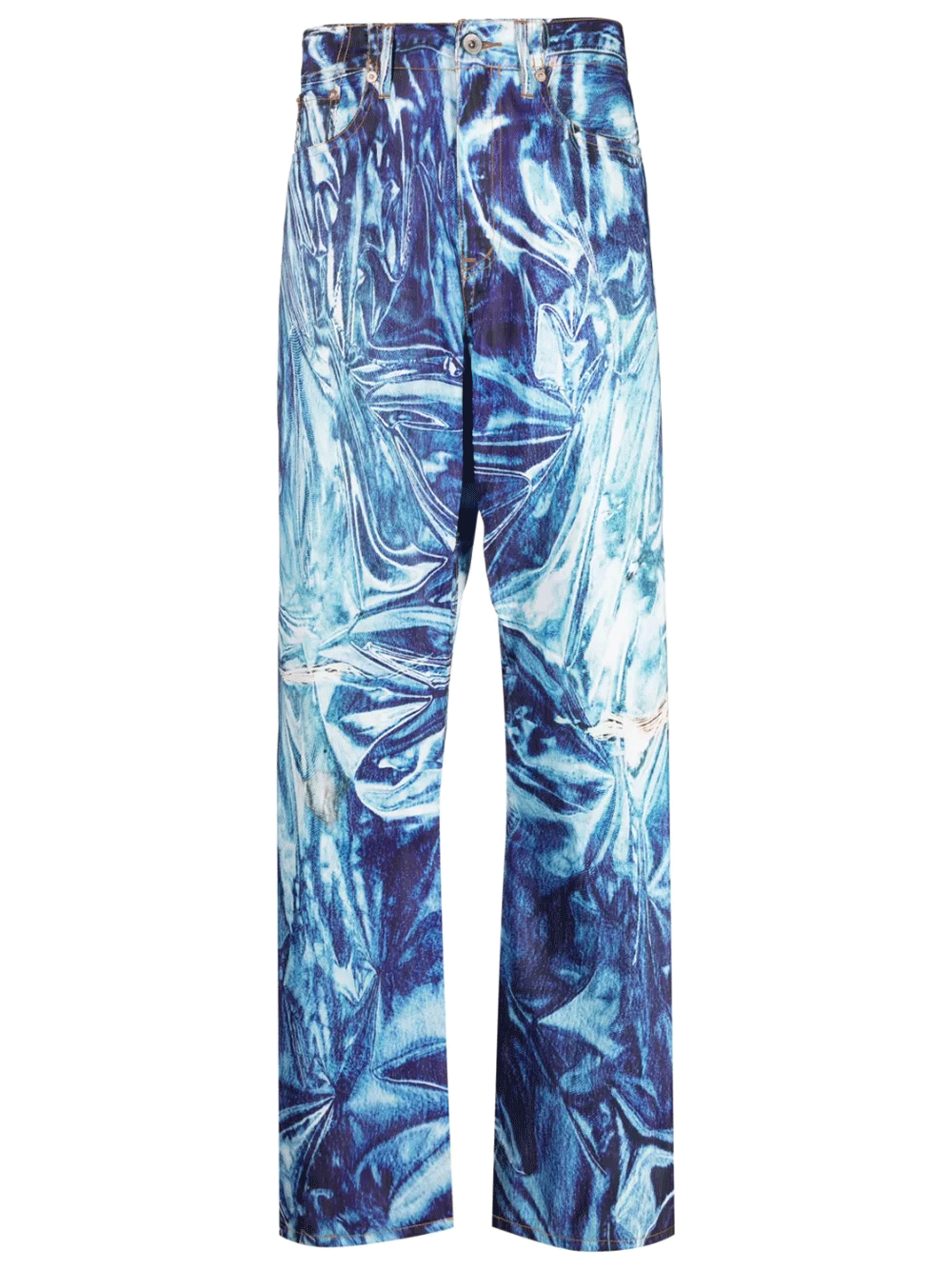 Doublet-Mirage-Printed-Denim-Pants-Indigo-1