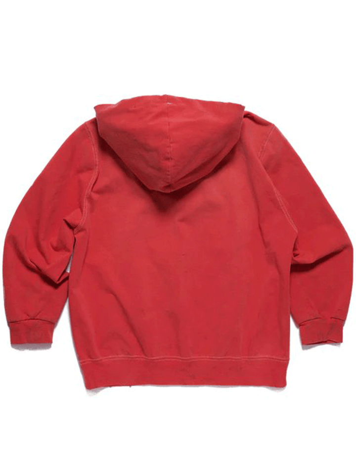 Doublet-Super-Stretch-Hoodie-Red-2