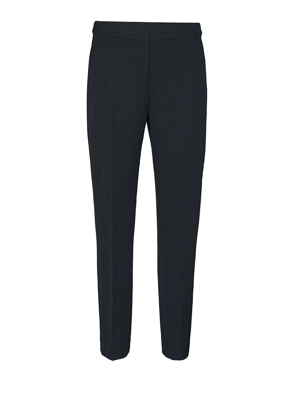     Dries-Van-Noten-Fitted-Straight-Leg-Trousers-Black-1