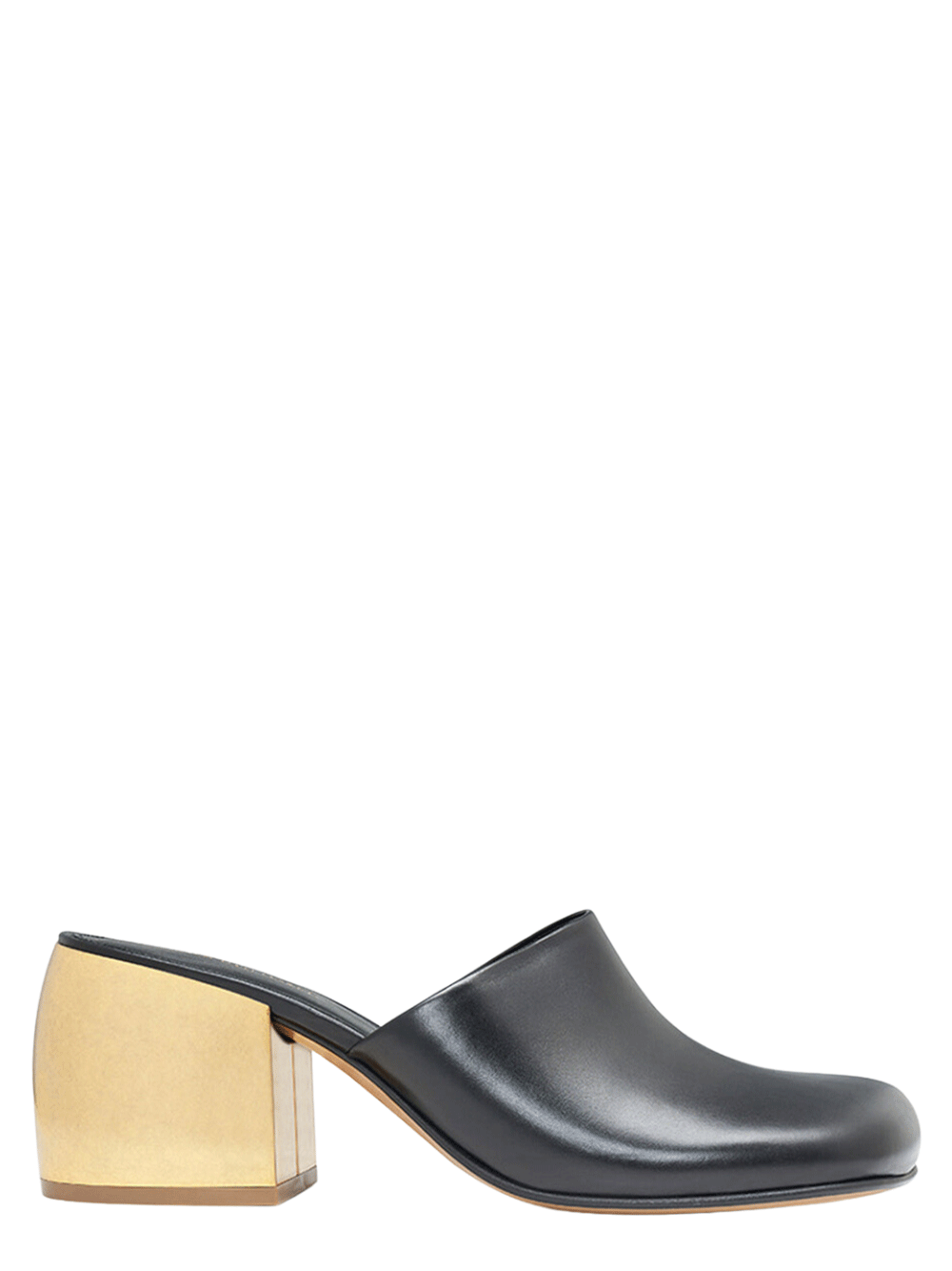 Dries-Van-Noten-Gold-Heels-Mule-Black-1