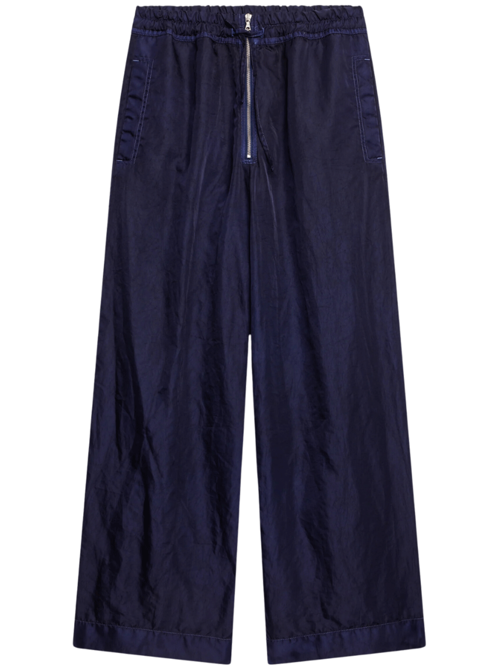 Dries-Van-Noten-Waterrepellent-Nylon-Gabardine-Pants-Navy-1