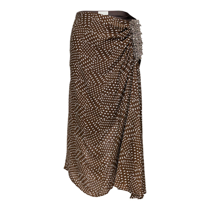 Club21 - Dries Van Noten - A-Line Skirt - SKIRTS - Brown