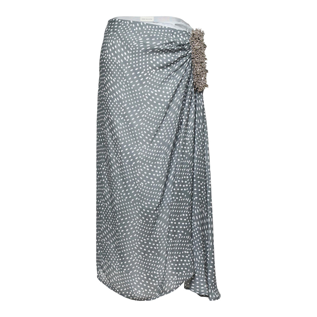 Club21 - Dries Van Noten - A-Line Skirt - SKIRTS - Grey