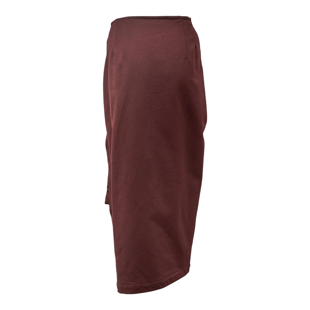 Club21 - Dries Van Noten - Fitted Drapped Skirt - SKIRTS - Brown
