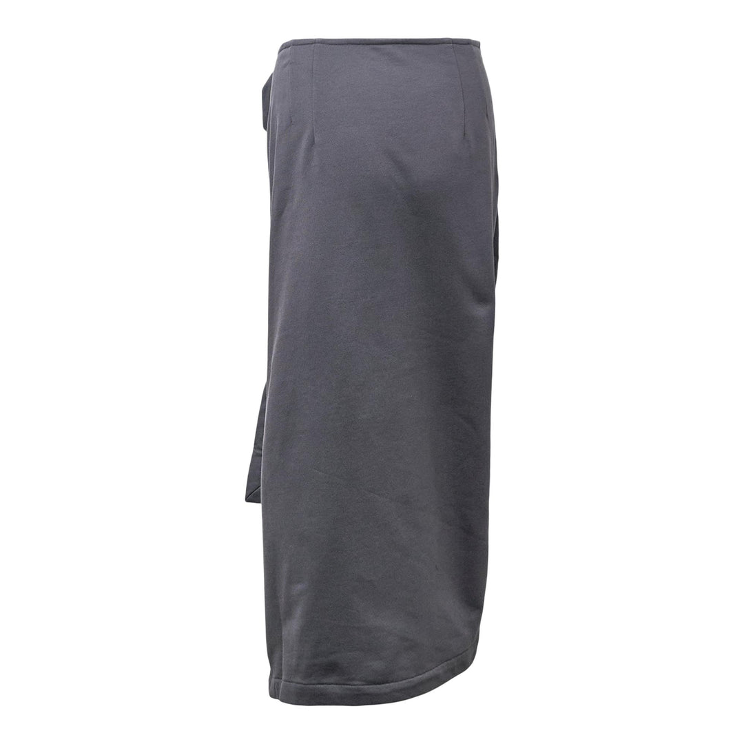 Club21 - Dries Van Noten - Fitted Drapped Skirt - SKIRTS - Charcoal