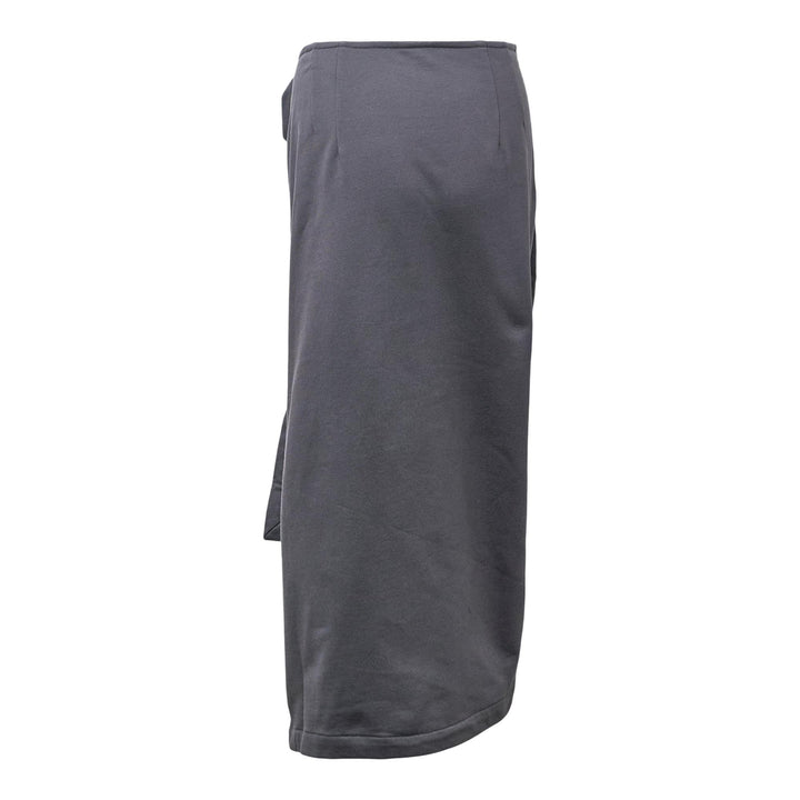 Club21 - Dries Van Noten - Fitted Drapped Skirt - SKIRTS - Charcoal