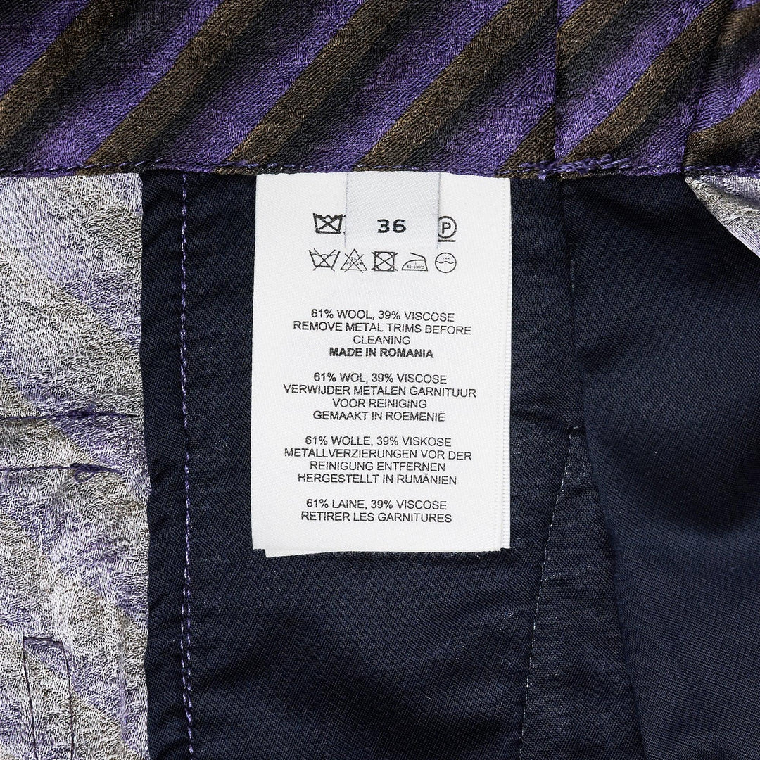 Club21 - Dries Van Noten - Loose Fit Workwear Trousers - PANTS - Purple