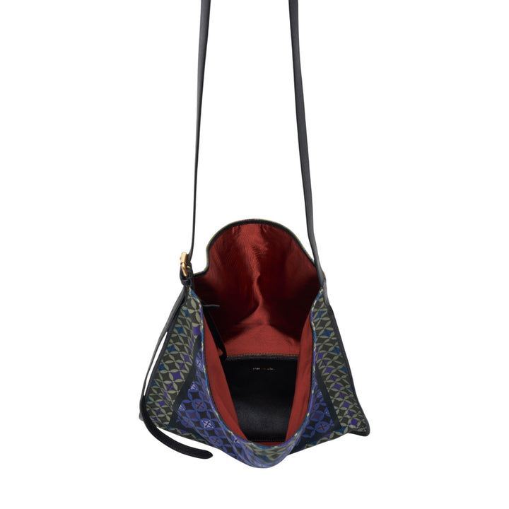 Club21 - Dries Van Noten - Medium Fabric Scarf Bag - HANDBAGS - Purple