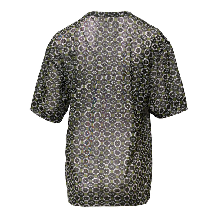 Club21 - Dries Van Noten - Mesh Print Tee - TEES - Green