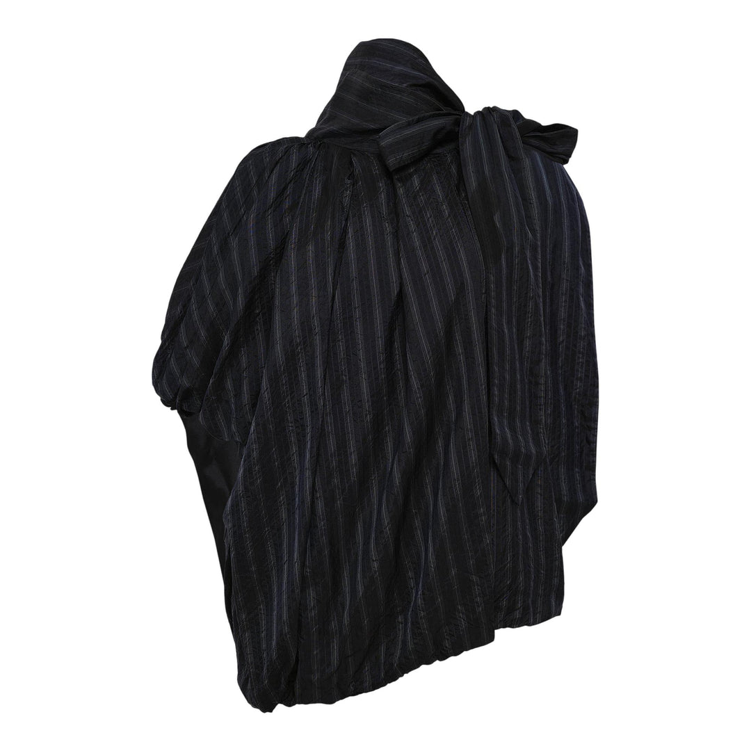 Club21 - Dries Van Noten - Off-Shoulder Balloon Top - WOVEN TOPS - Navy