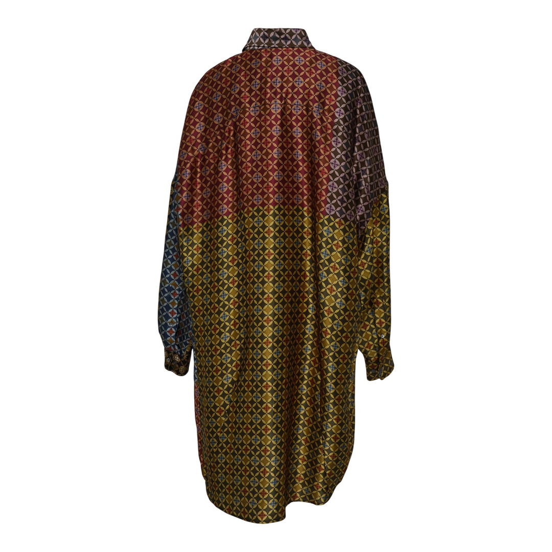 Club21 - Dries Van Noten - Oversized Shirt Dress - WOVEN DRESSES - Multi