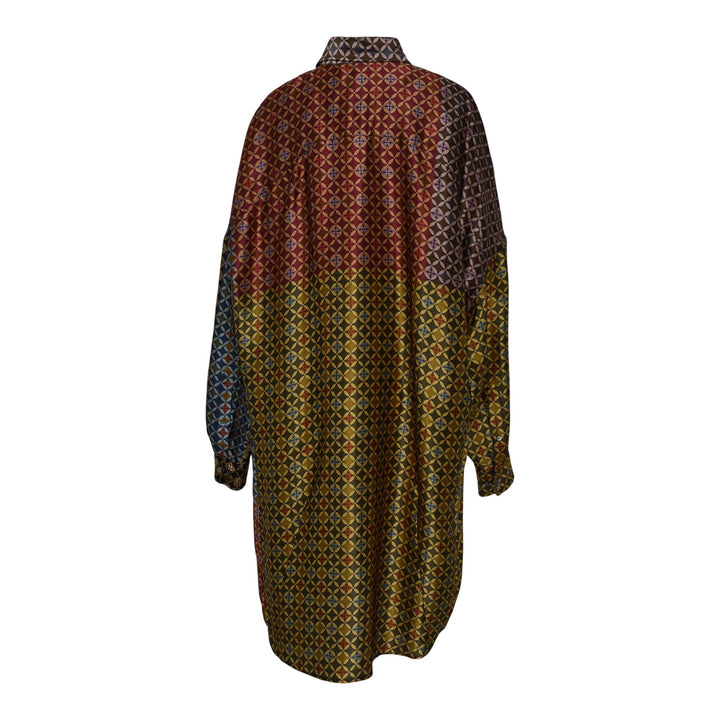 Club21 - Dries Van Noten - Oversized Shirt Dress - WOVEN DRESSES - Multi