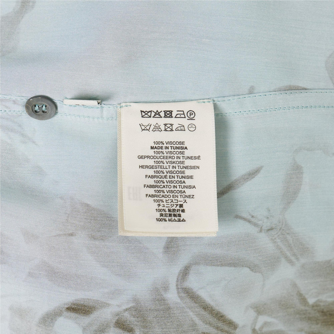 Club21 - Dries Van Noten - Regular Fit Boxy Short Sleeve Shirt - SHIRTS - Green