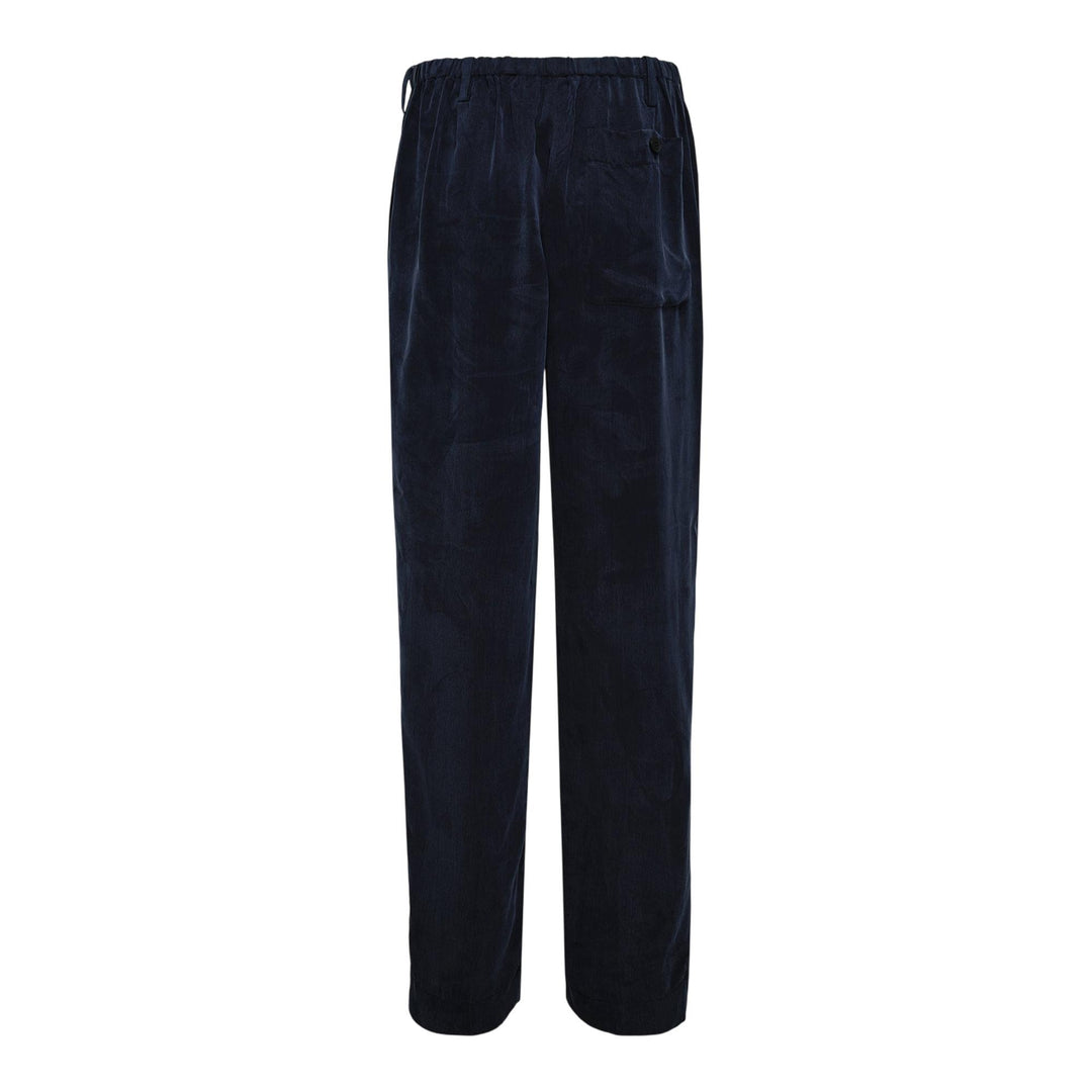 Club21 - Dries Van Noten - Regular Fit Straight Fuller Leg Pants - PANTS - Navy