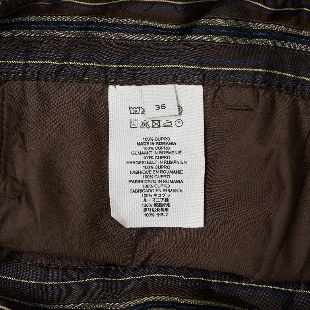 Club21 - Dries Van Noten - Wide Leg Casual Pants Stripes - PANTS - Brown