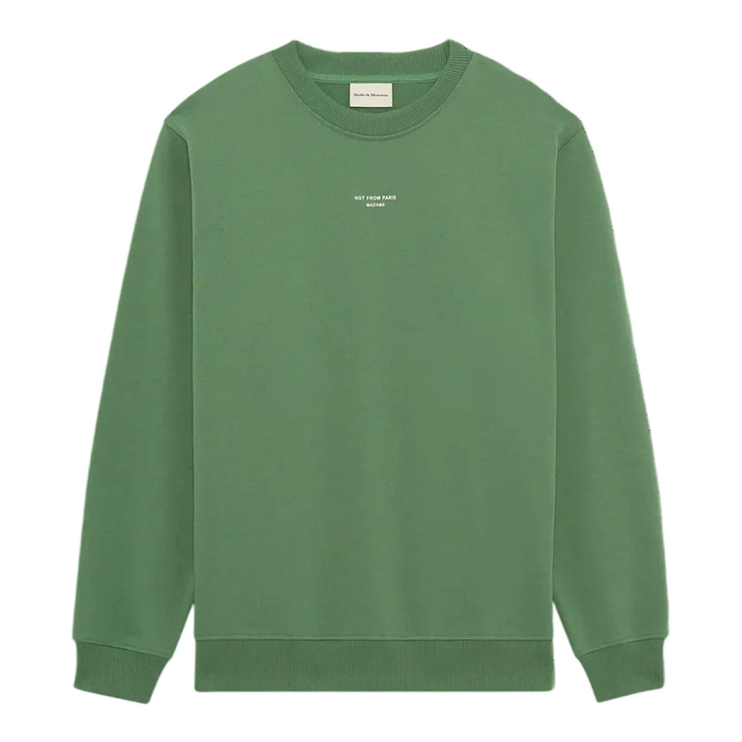 Club21 - Drole de Monsieur - Le Sweatshirt Slogan Classique - SWEATSHIRTS - Green