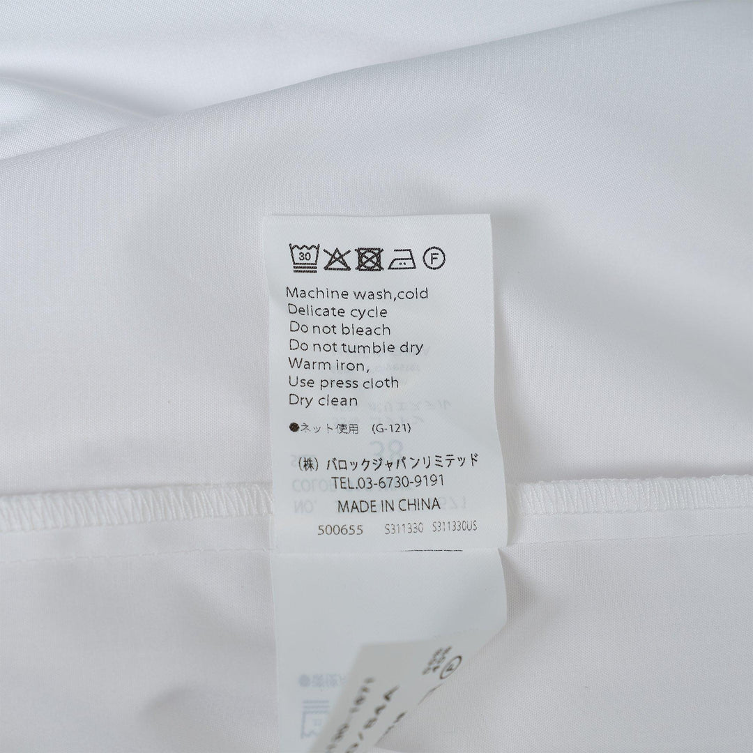 Club21 - ENFOLD - Asymmetrical Bow-Tie Shirt - BLOUSES - White
