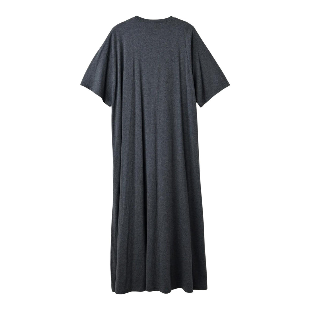 Club21 - ENFOLD - Faux Layered Dress - KNIT DRESSES - Charcoal