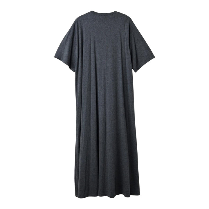 Club21 - ENFOLD - Faux Layered Dress - KNIT DRESSES - Charcoal