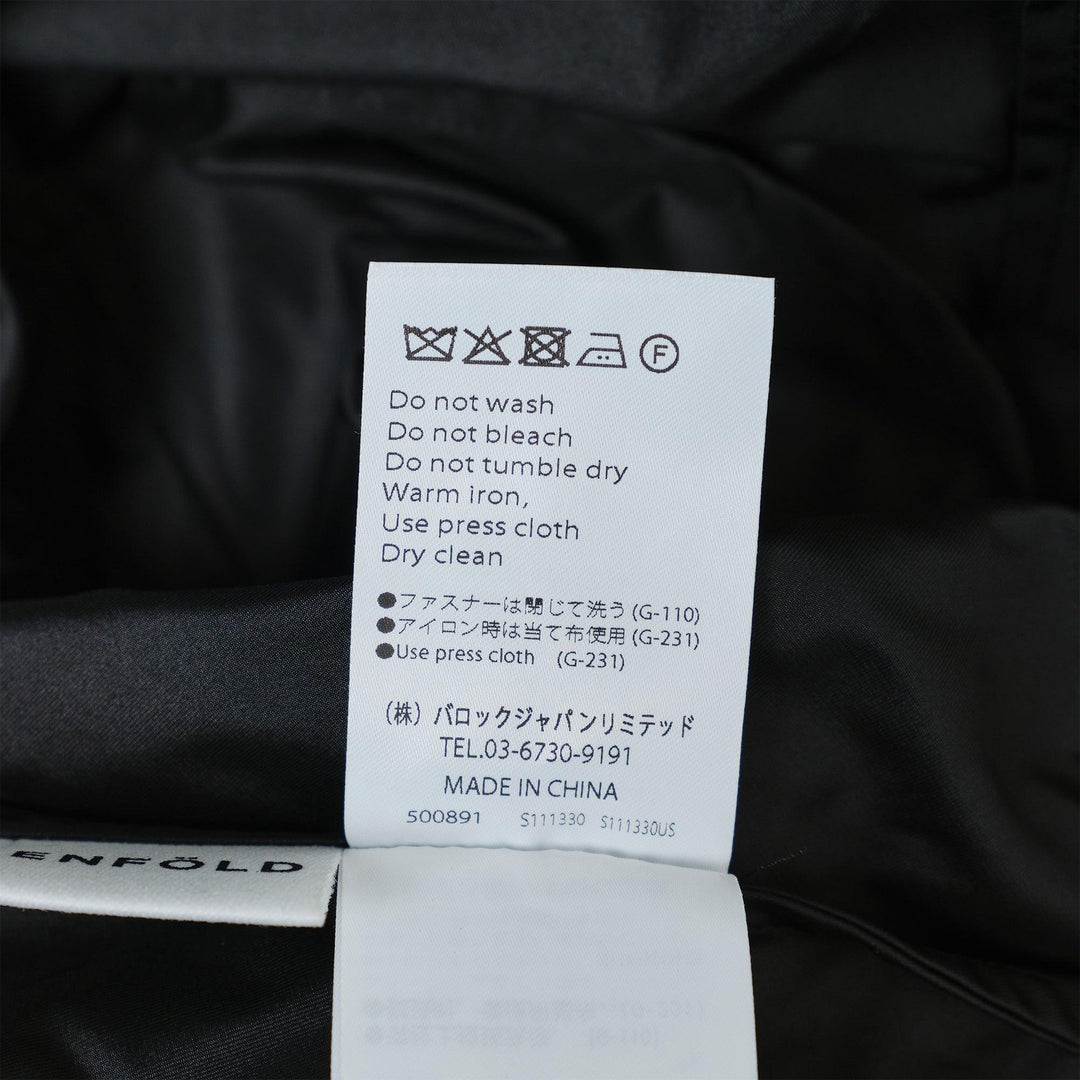 Club21 - ENFOLD - Frilly Blouson - BLOUSON - Black