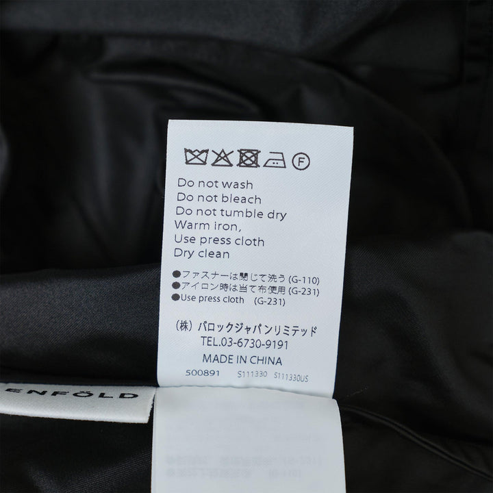 Club21 - ENFOLD - Frilly Blouson - BLOUSON - Black