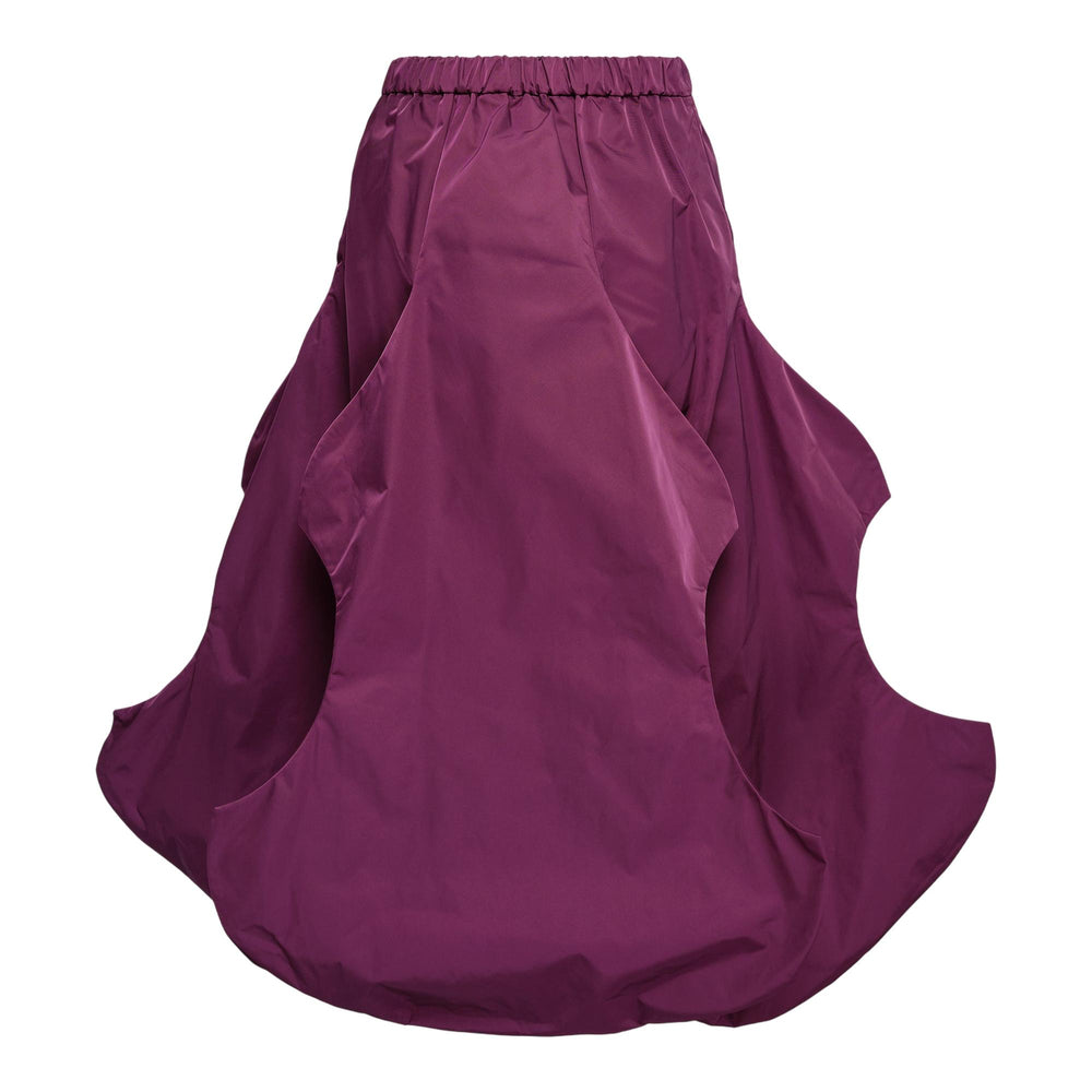 Club21 - ENFOLD - Odd-Shaped Skirt - SKIRTS - Purple