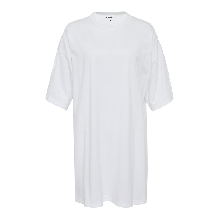Club21 - ENFOLD - Slit Sleeve T-Shirt - TEES - White