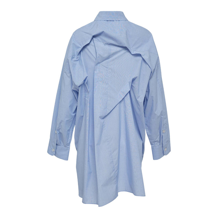 Club21 - ENFOLD - Tucked Big Shirt - BLOUSES - Light Blue