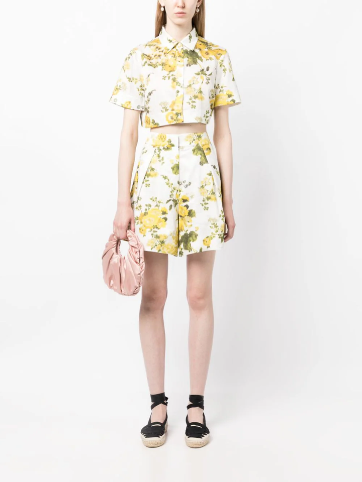 Erdem Afrodite Top Yellow 2