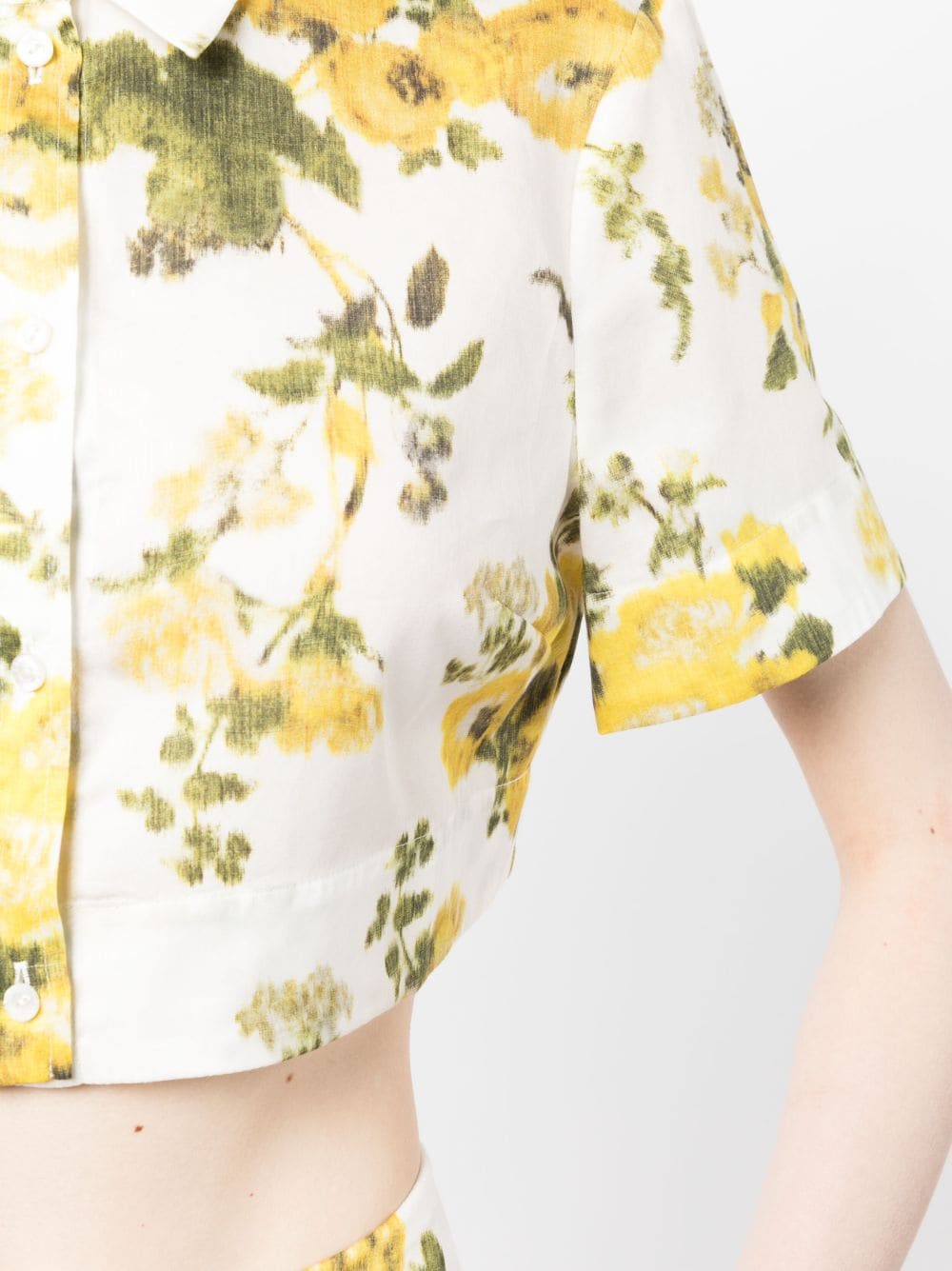 Erdem Afrodite Top Yellow 5