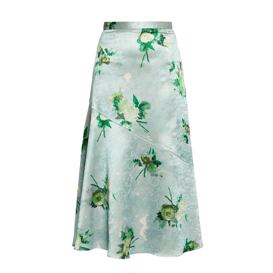 A-Line Midi Skirt