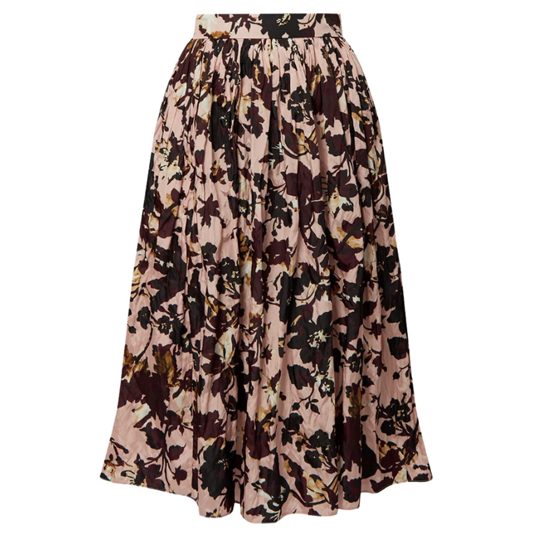 Volume Midi Skirt