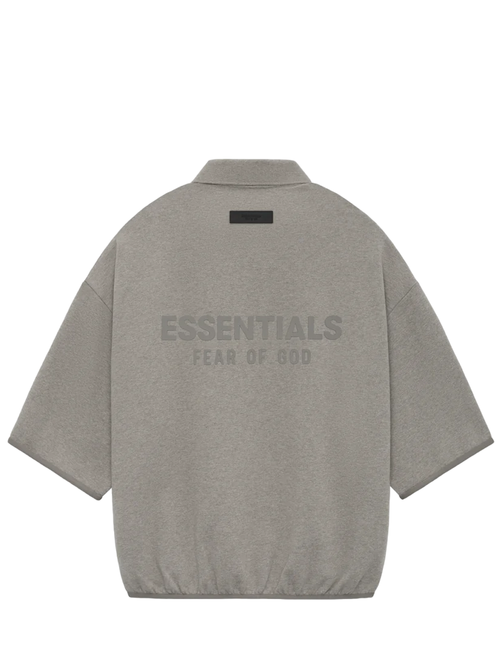      FEAR_OF_GOD_ESSENTIALS_Essentials_34_Sleeve_Polo-Grey