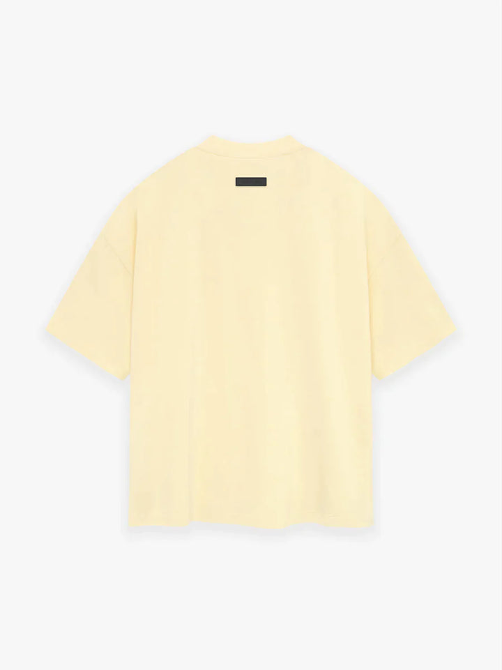 Fear-of-God-ESSENTIALS-Crewneck-T-Shirt-Yellow2
