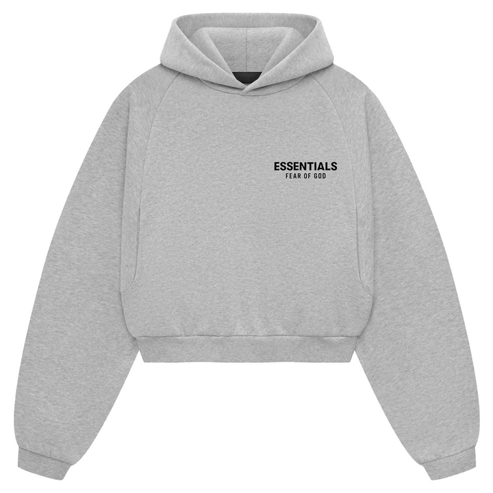 Core-Fleece Cropped Hoodie Women