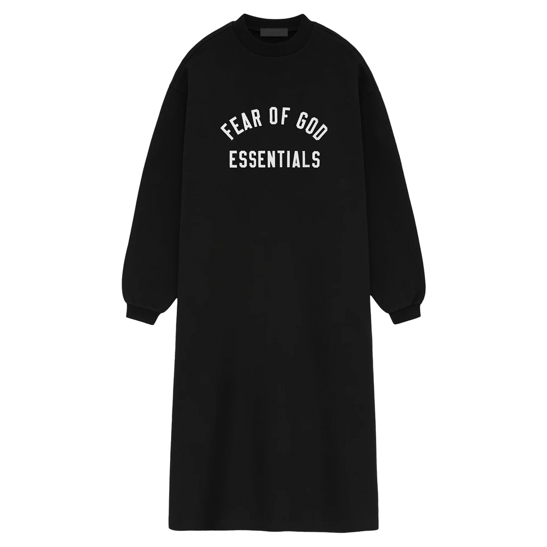Fleece Crewneck Dress Women