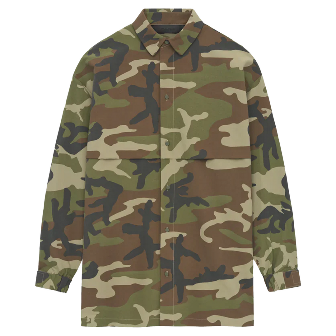 Military Nylon Overshirt