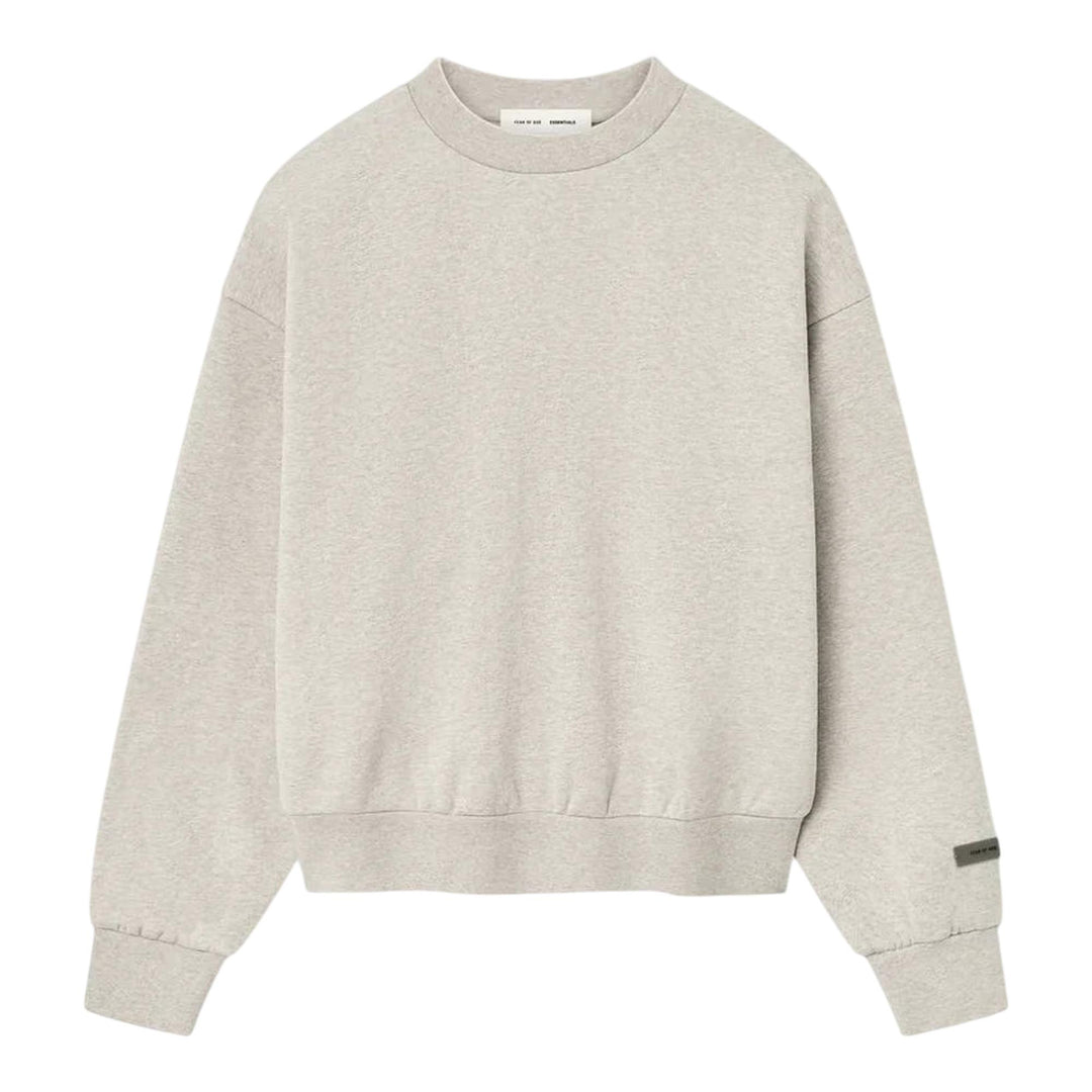 Club21 - Fear of God ESSENTIALS - Classic Fit Fleece Crewneck Sweatshirt - SWEATSHIRTS - Beige