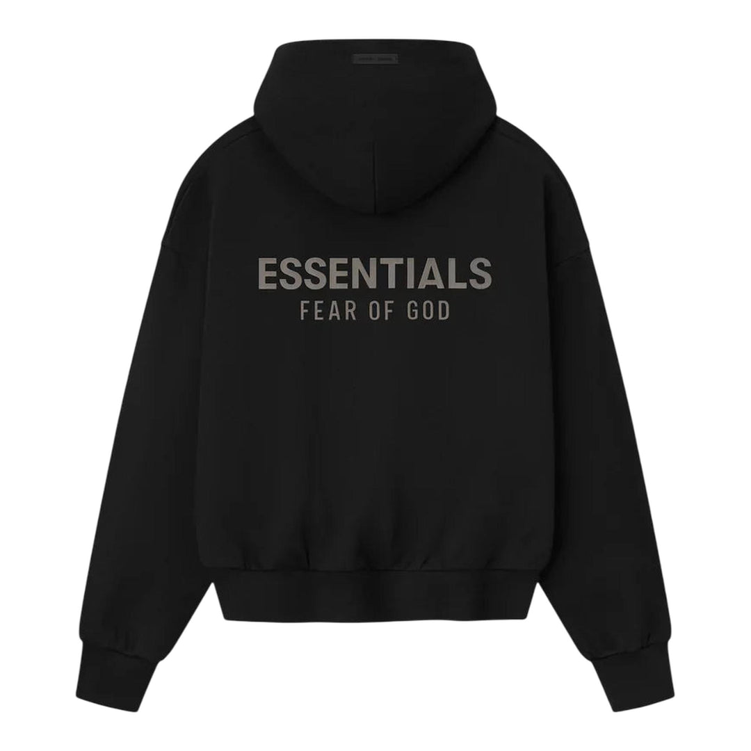 Club21 - Fear of God ESSENTIALS - Classic Fit Fleece Hoodie - SWEATSHIRTS - Black