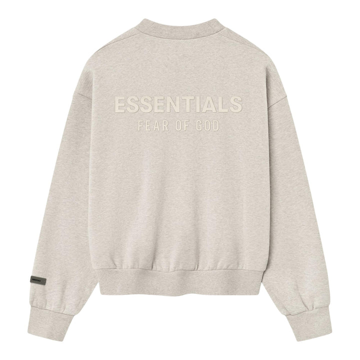 Club21 - Fear of God ESSENTIALS - Classsic Fit Fleece Crewneck Sweater - SWEATERS - Light Grey