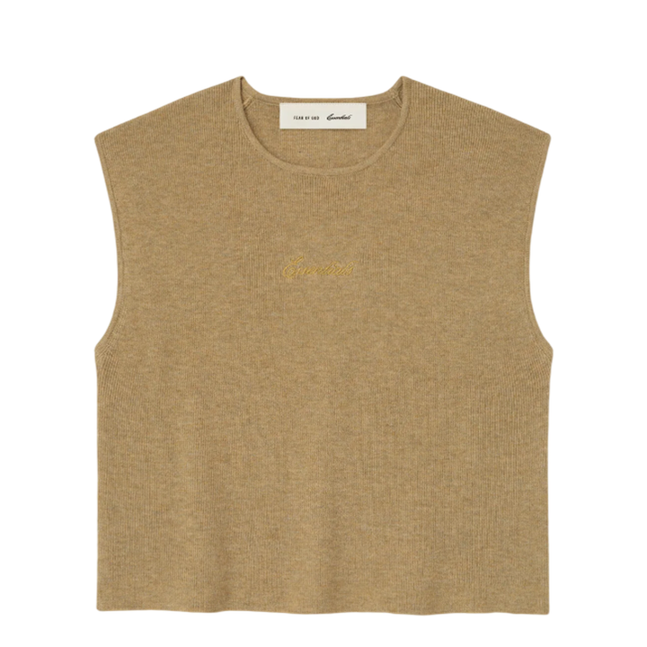 Signature Rib Knit Crop Top